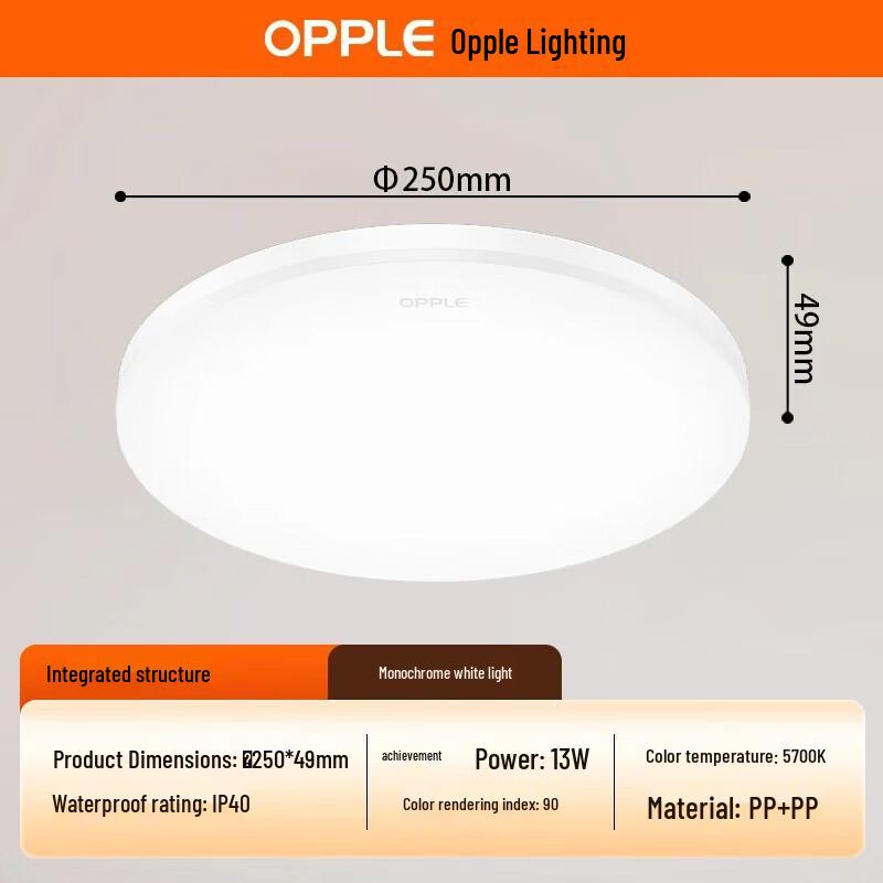 Светодиодный потолочный светильник OPPLE MX260