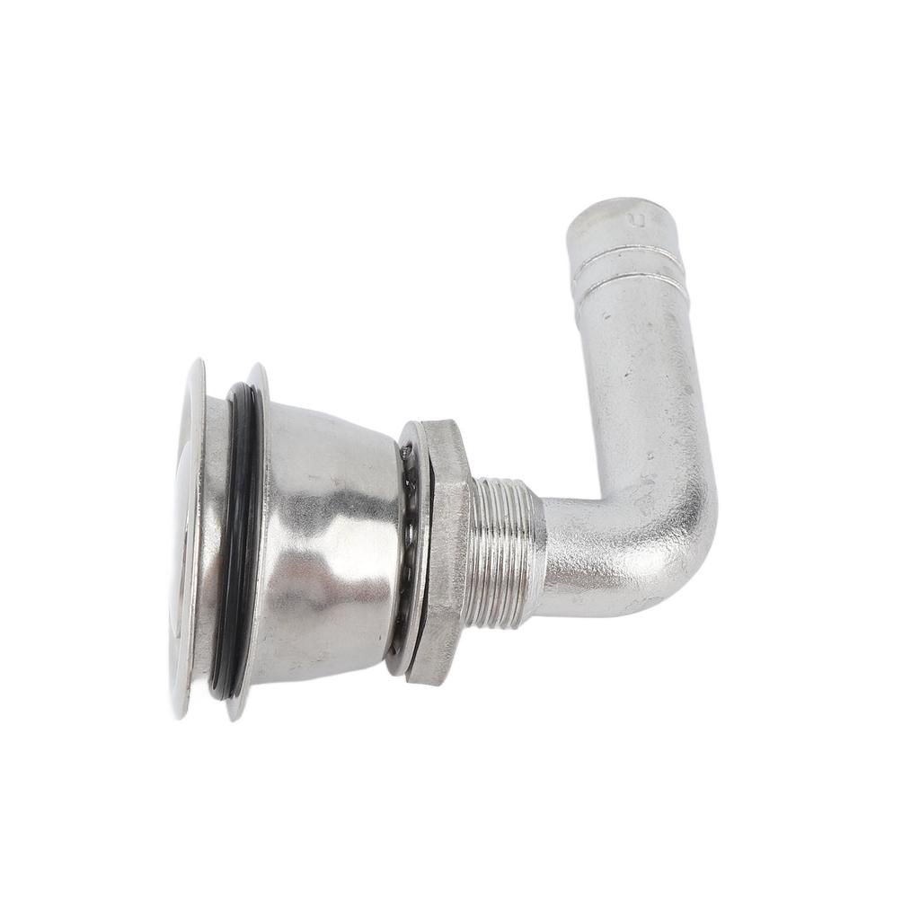 Вентиляция топливного бака морского судна через корпус, вентиляционное отверстие топливного бака из нержавеющей стали 90 градусов для яхт, кораблей, аксессуары 5/8 дюйма