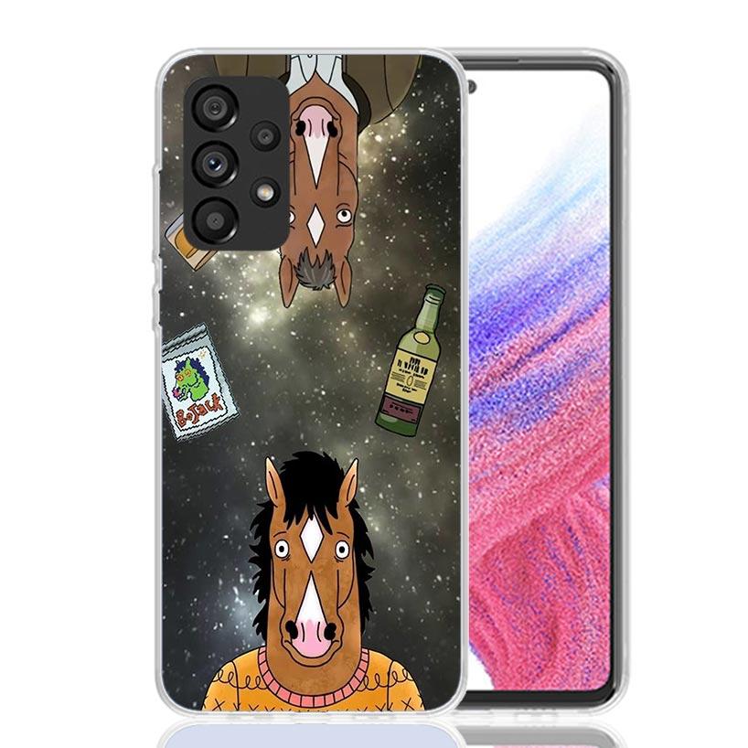 Мультяшный чехол для телефона B-BoJack Horseman для Samsung Galaxy A17 A16 A15 A14 A13 A57 A56 A55 A54 A53 A37 A36 A35 A34 A33 A26 A25 A24