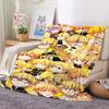 Japanese manga artist Koyoharu Gotouge's Demon Slayer blanket Soft and portable four season home bed,  office travel, lunch break, warm blanket K14