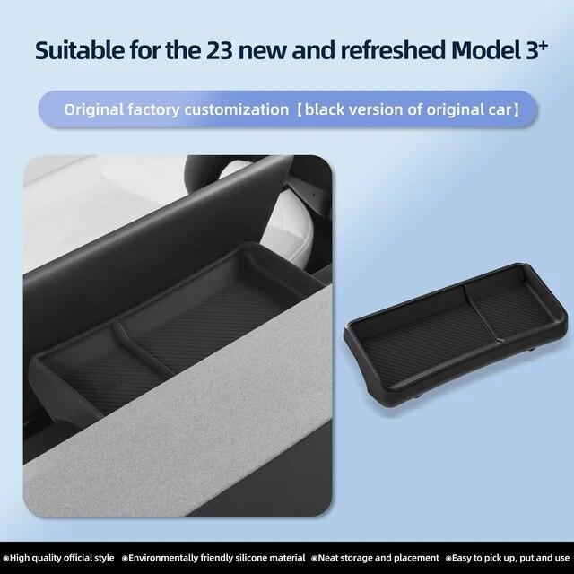 Для Tesla Model3 Центральный экран управления задний лоток для хранения модели 3 Highland 2024 ящик для хранения приборной панели аксессуары для салона автомобиля