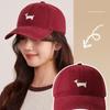 Cotton Cartoon Animal Baseball Cap Korean Style Peaked Cap Versatile Sun Hat Girl