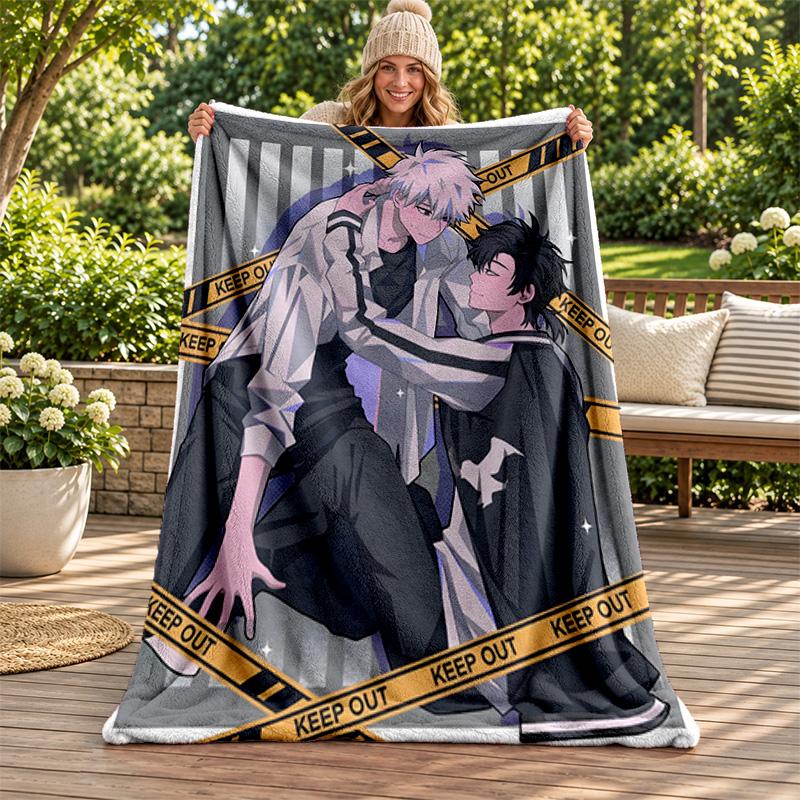 Link Click blanket Flannel Blanket Soft Cozy Plush Throw for Sofa Bed Lightweight Home Decoration Gifts for Christmas various holidays