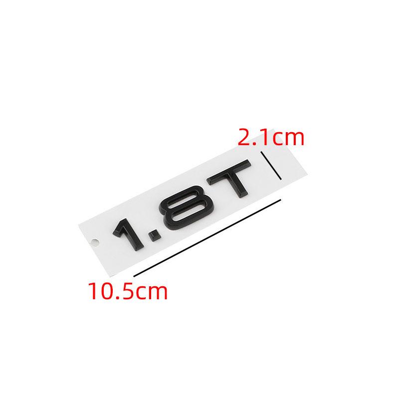2026 1.8T 2.0T 3.0T 1.6 1.9 2.7T car stickers for 4YGYE A3456A7 Q3 Q5 Q7 refit labeling rear trunk logo mark car accessories emblem