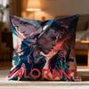 Popular VValorantes Cushion Cover Soft Washable Pillow Case Multi-Scene for Couch Bed Travel Office Use