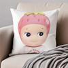 sSonny Angel Pillow Cute Figure Cushion Cover Pillowcase Antidustmite Invisible Zipper Short Plush Sofa Cushion
