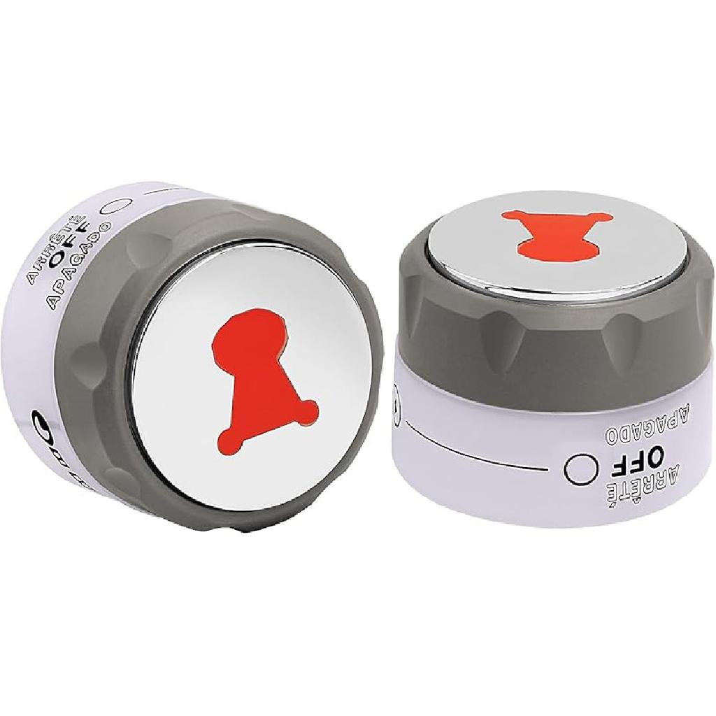 Ручки управления для гриля NOVINO для Weber Summit, 6 шт. 91538 Подсвечиваемые ручки управления для гриля Weber Summit 2012+ Серии 400/600 E-470 670, S-460 470 660 670