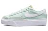 Кроссовки Blazer Low на платформе 'Barely Green' Женские DJ0292-300