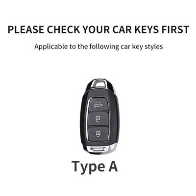 Чехол для ключа автомобиля для Hyundai i10 i30 i40 ix20 ix25 ix30 ix35 ix45 KONA Encino Tucson Solaris Grand Santa Fe Sonata NEXO Tucson