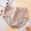 High Waisted Large Size Physiological Underwear for Women's Cotton Underwear Leak Proof Breathable and Safety Pants