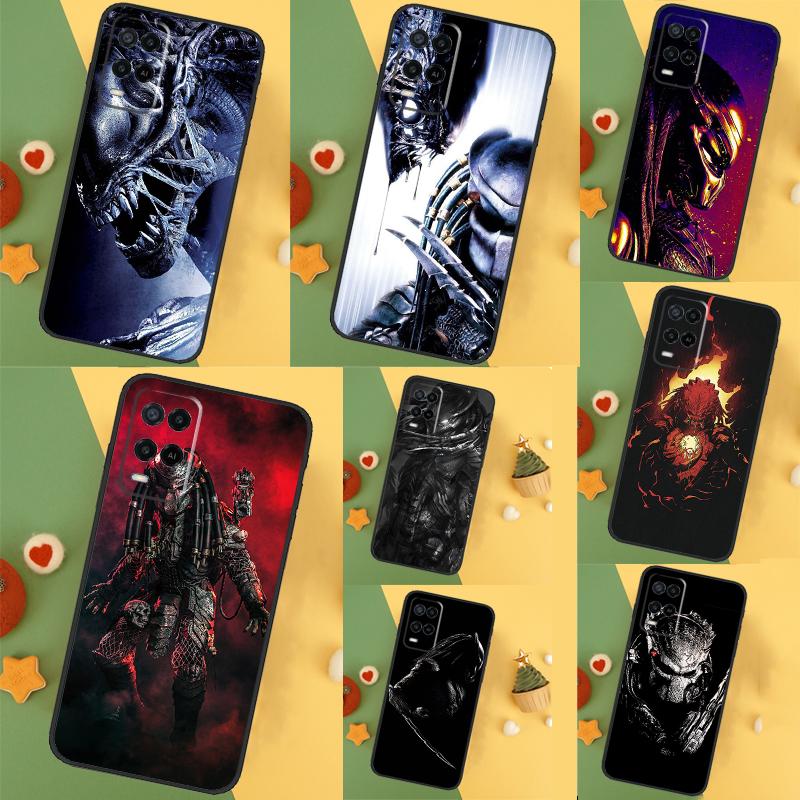 Чехол Alien Predator для OPPO A74 A94 A17 A16 A15 A79 A58 A78 A98 A77 A5 A9 A96 A76 A52 A72 A57S A54S A53S