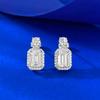 Classic One-Carat Perfume Bottle, Stud Earrings, Female Style