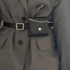 Waist Contemporary Pu Belt With Matching Mini Bag For Womens Stylish Fashion Fall