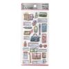 Kamio Japan 3D Adult Picture Book Stickers, Nostalgic Stationery, 228126