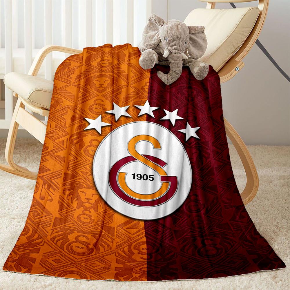 Galatasaray 121 Blanket Soft & Cozy Perfect for Chair Sofa Livingroom Four Seasons Multipurpose Digital Print Best Holiday Gift for Friends Family