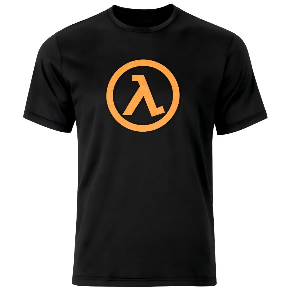 Half Life Lambda Symbol Vintage Graphic T-Shirt