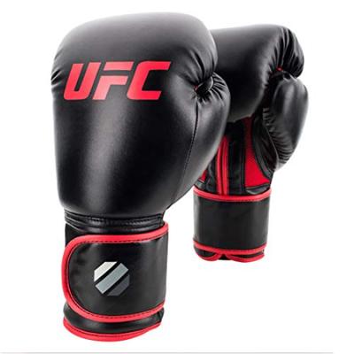 Тренировочные перчатки UFC Muay Thai Style 12 унций. Идеально подходят для спаррингов. Жесткий ремешок в тайском стиле для фиксации запястий во время ударов. Идеально подходят для спаррингов и