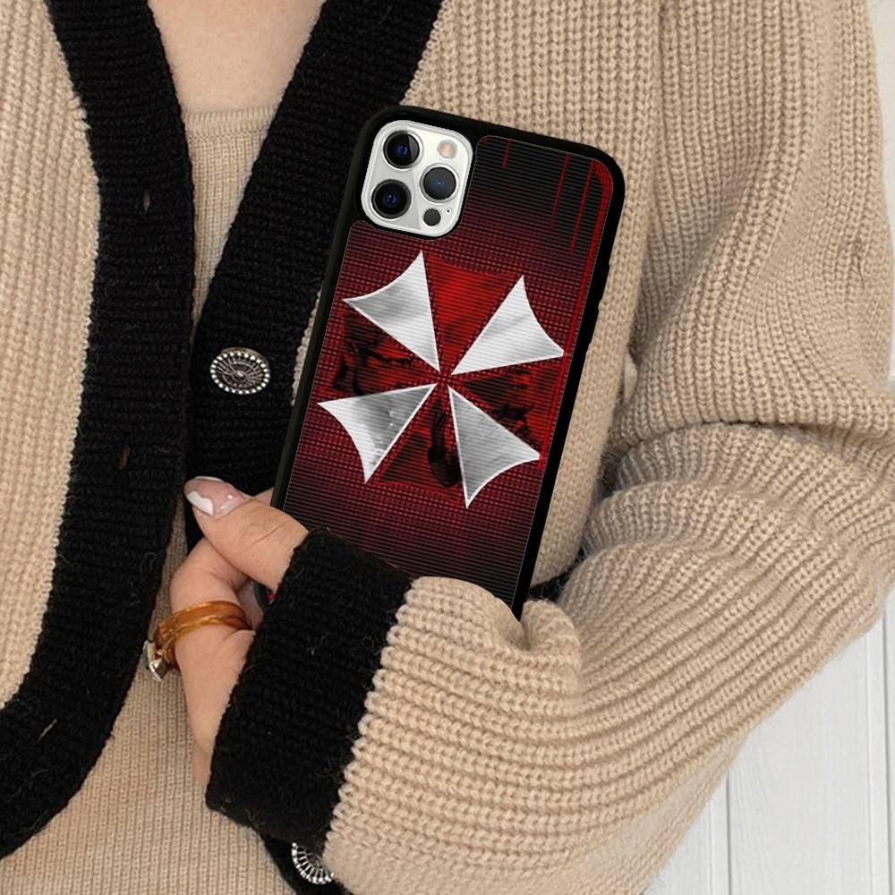 Чехол для телефона R-Resident Evil Games для iPhone 11 12 13 14 15 Pro Max 17 16 Plus Жесткий задний чехол из поликарбоната + ТПУ