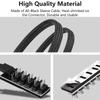 1 to 5 Way PWM Fan Hub 4Pin High‑Performance CPU Chassis Cooling Fan Extension Power Splitter Adapter For Desktop PC Computer