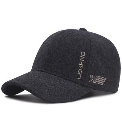 Зимняя толстая теплая шерстяная бейсболка большого размера Snapback Hat для мужчин с большой головой Outdoor Dad Feat Большая спортивная кепка 55-60 см 60-65 см