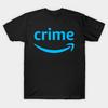 Азиатский размер Хлопок Унисекс Футболка Печать Футболка Amazon Prime Криминальная футболка Печать без вырезания Обычная посадка