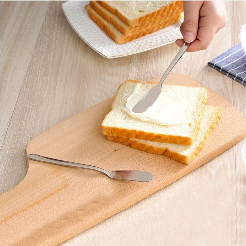 1-10PCS Stainless Steel Butter Knife Cheese and Jam Spreader for Dessert Tables and Charcuterie Boards A Kitchen Serving Utensil