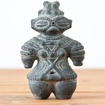 ШАРМ Фигурка из глины Ханива (Карбонизированный)