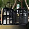 Outdoor Portable Spice Bottle Set for Camping and Picnics Seasoning Storage Jars BBQ Oil Bottles and Condiment Organizer Bag