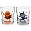 Стеклянные стаканчики для сока Otsuka Glass Anpanman Good Kids, Удобно держать (2 штуки, 130 мл), Детский набор посуды, Товары с Анпанманом и Бэкинманом, Прозрачный,