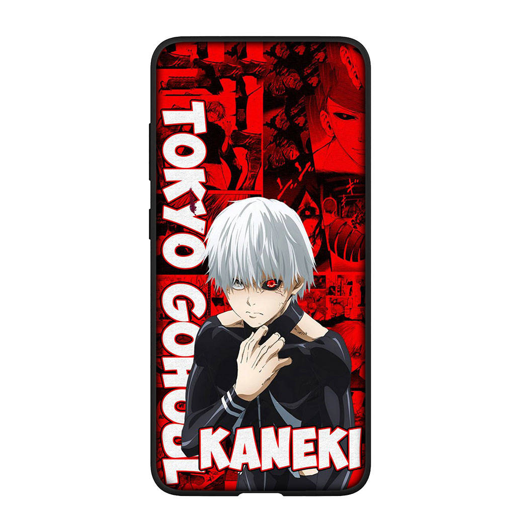 Чехол для телефона Samsung Galaxy S25 S24 S23 iPhone 16 15 Xiaomi Redmi Note 14 13 12 16E X 11 Pro Max 14C OPPO Moto Huawei Cartoon Tokyo Ghoul Cute Cover
