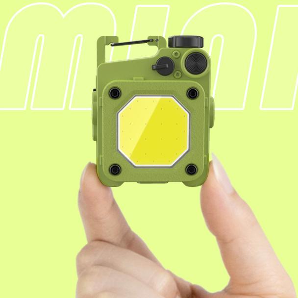 Портативный мини-фонарик USB, небольшой светодиодный фонарик COB, перезаряжаемый брелок с магнитной основой для рыбалки, прогулок, кемпинга