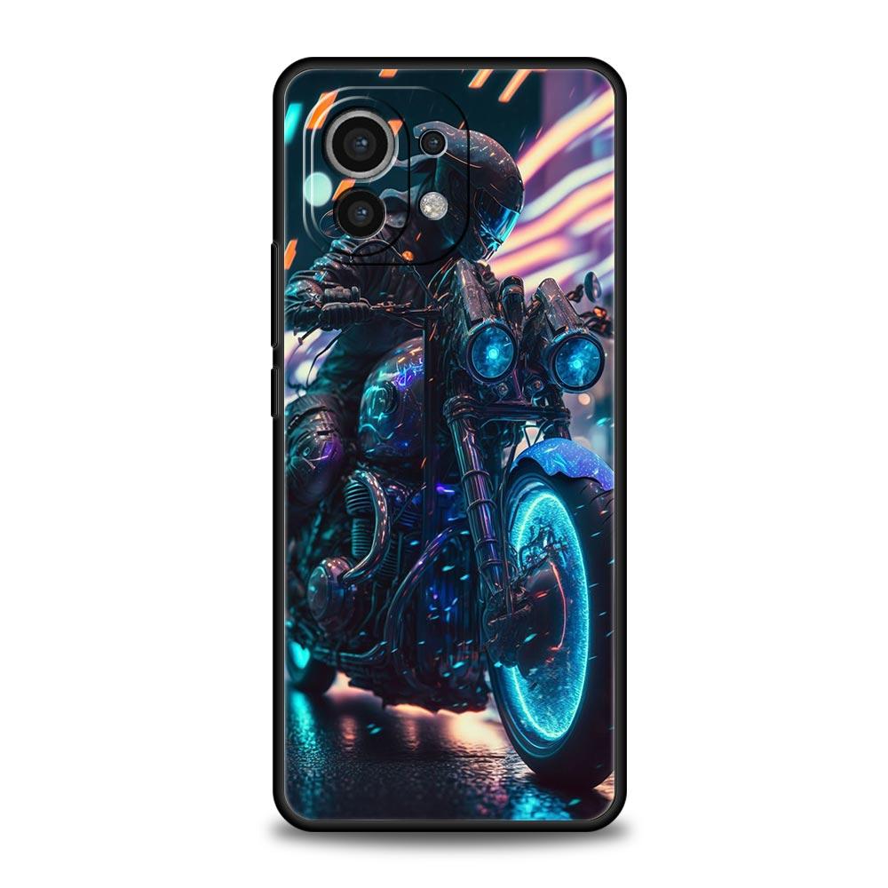 Чехол-сумка для телефона на мотоцикл для Xiaomi Mi 17 Pro Max 15 14 13 12 11 Ultra 15T 14T 13T 12T 11T Pro Lite Мягкий ТПУ корпус Fundas Сумка