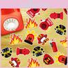Firefighting Themed Confetti Birthday Celebration Party Props Decoration