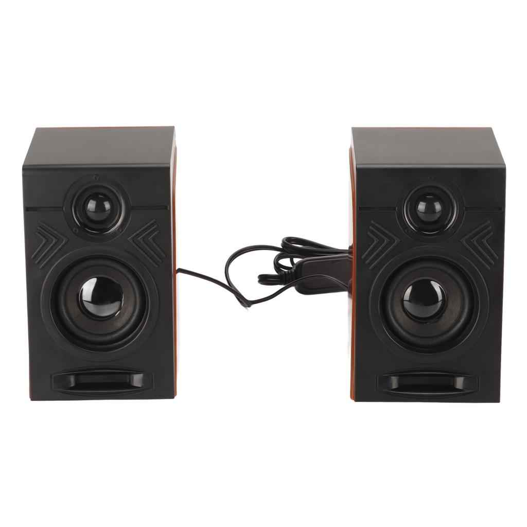 Колонки для ПК HiFi Bass Регулируемая громкость Plug and Play Настольные колонки для телевизоров Компьютеры Ноутбуки