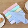 16 Cotton Siro Spinning Kindergarten Small Square Towel 15 * 15 Cm 8 Grams Plain Color Household Hand Towel