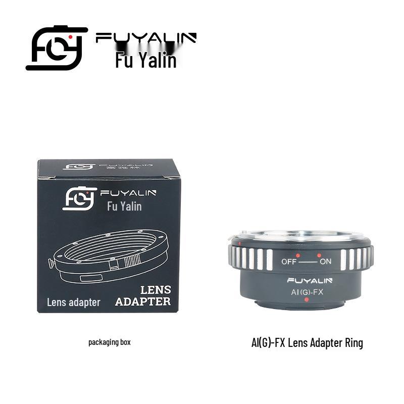 Адаптер объектива AIG-FX: Совместимо с объективами Nikon G/D-mount для камер Fujifilm серии X.
