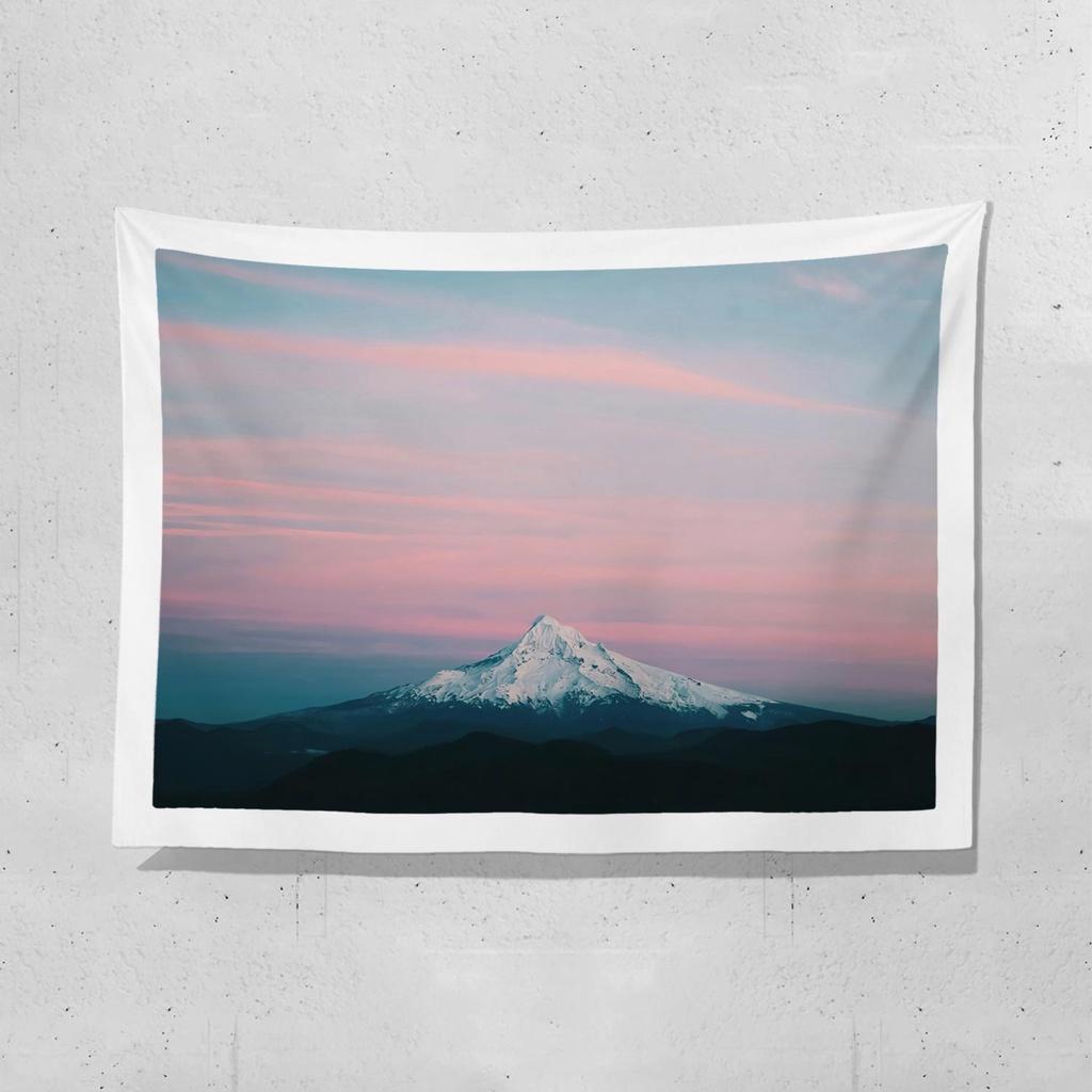 Украшение дома гобелен, настенный подвесной фон из окна с видом на море, бугер, свежая спальня, прикроватная тумбочка, украшение для проживания в семье