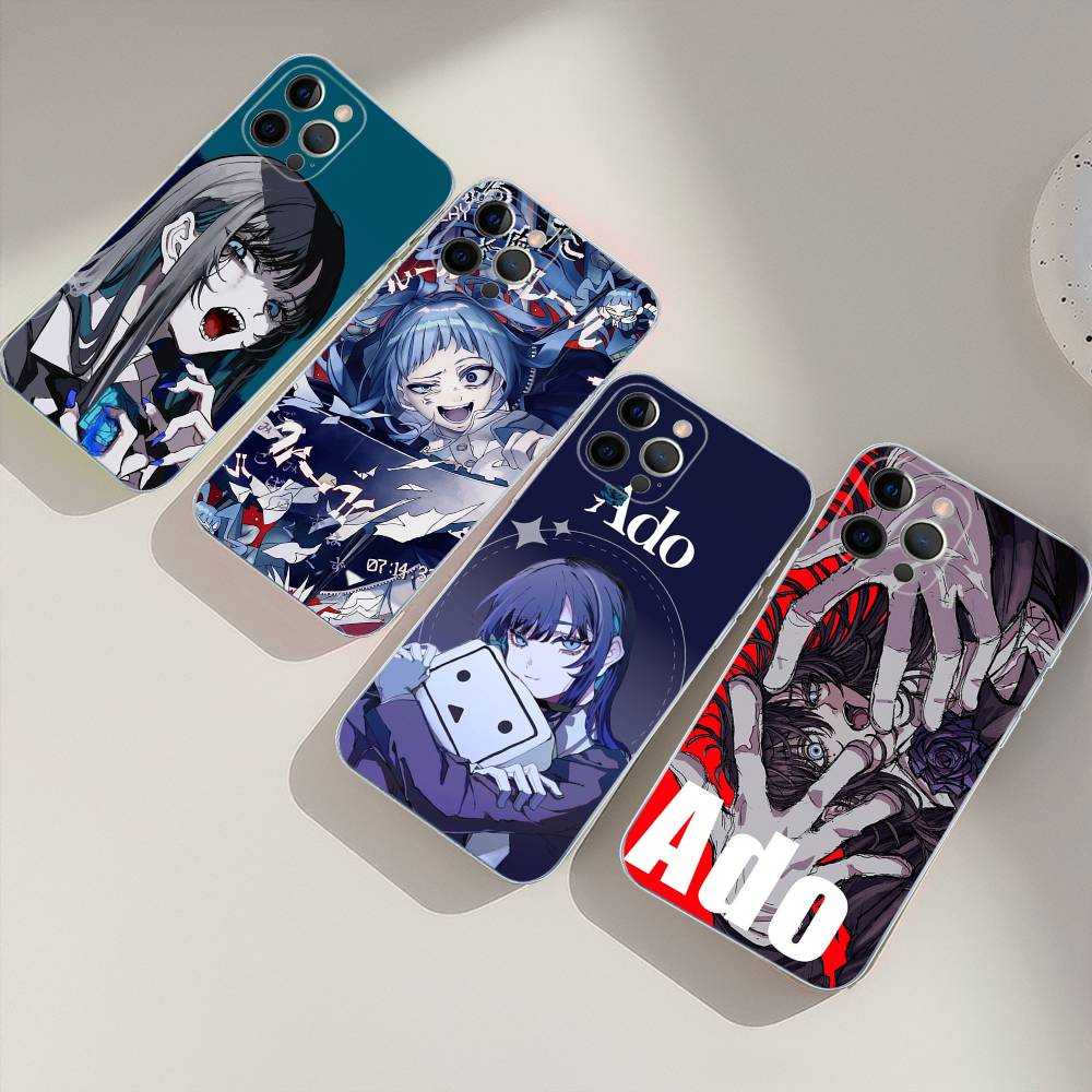 Виртуальная певица Ado Для IPhone 17 16 15 14 13 12 11 Pro Max Plus Mini Чехол Для Прозрачного Чехла