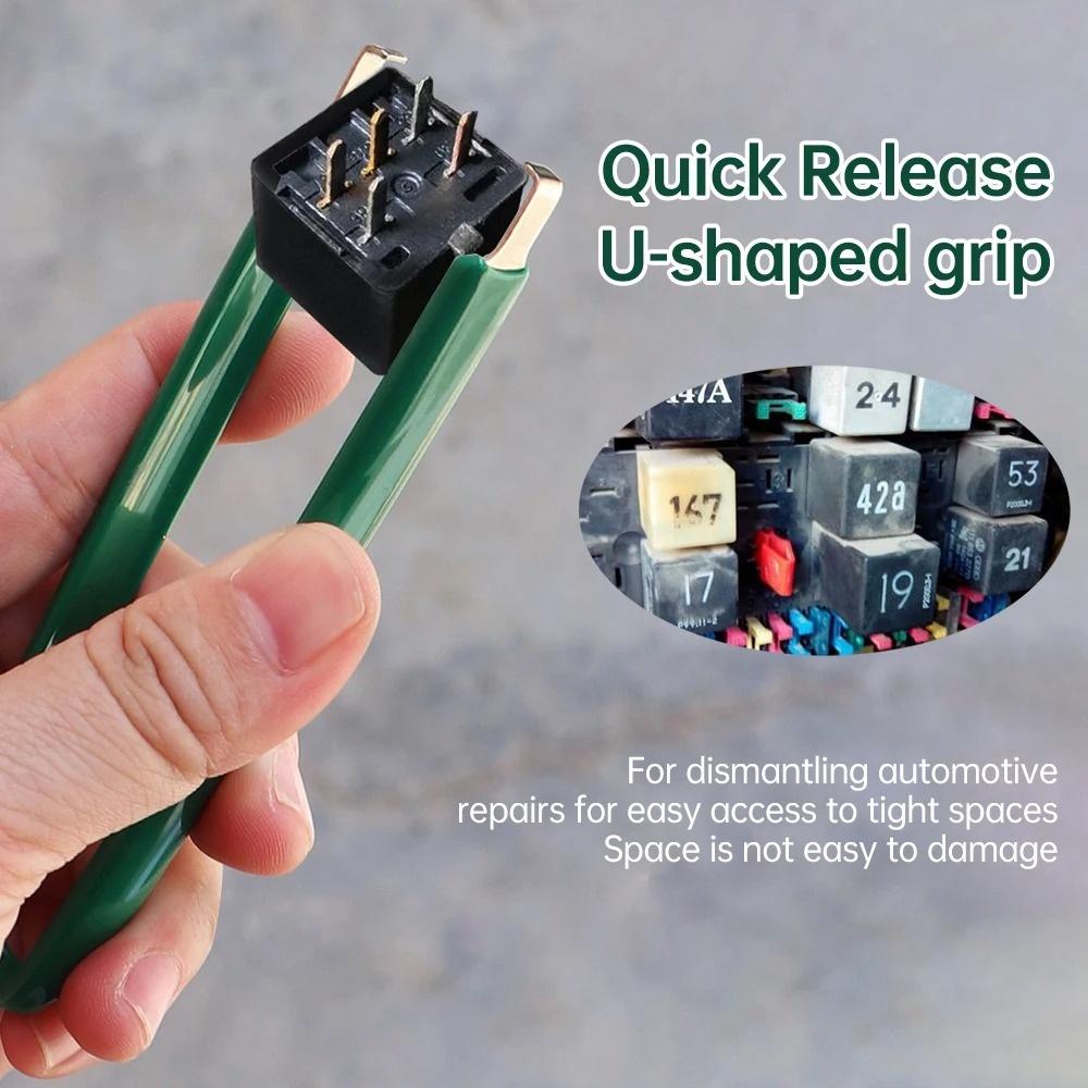 Статический съемник микросхем Машина для извлечения чипов U-образный инструмент для снятия ПЗУ DIP-корпусировка Ремонтный зажим для извлечения электронных компонентов