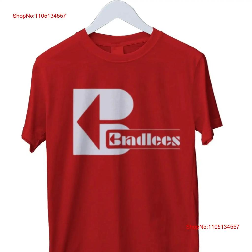 Bradlees New England Massachusetts Funny Retro T Shirt Unisexs S M L XL vintage Washed Stylish Versatile streetwear Unisex