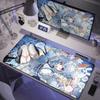 Cute Anime Girl Usada Pekora Mousepad Large Gamer Pc Cabinet Deskmat Hd Printing Hololive Laptop Gaming Nonslip Keyboard Carpet