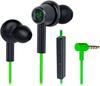 Razer Hammerhead Duo Custom Tuned Dual Driver Technology Inline Mic Mute Switch Aluminum Frame Dedicated Carrying Case Headphone Jack Green Console -