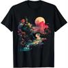 Retro Style Tshirts Serene Asian Landscape Tee Explore The Magical Orient Unisex Style Shirts for Women Men Clothing Streetwear