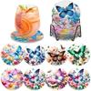 8 штук/набор подставок с алмазным узором бабочки, подставки для DIY с держателем, подходят для начинающих и взрослых, товары для искусства и рукоделия в подарок