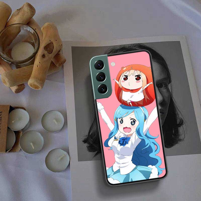 Химото! Чехол-телефон Umaru-chan для Samsung Galaxy S24 S22 Ultra S21 Plus S20 S23 FE S10 S10E S9 S8 S7 Edge Силиконовый Мягкий C