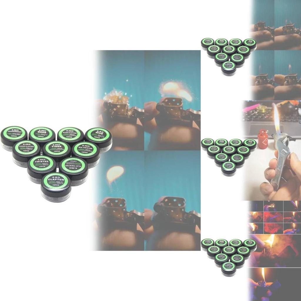 Инопланетный Клэптон Койл Нагревательная проволока для RDA для энтузиастов вейпинга, для клаудчейзинга