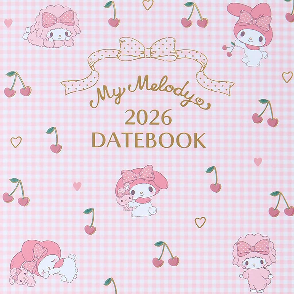 Sanrio Ежедневник А5 2026 My Melody Планировщик расписания дневник начало с октября 623067