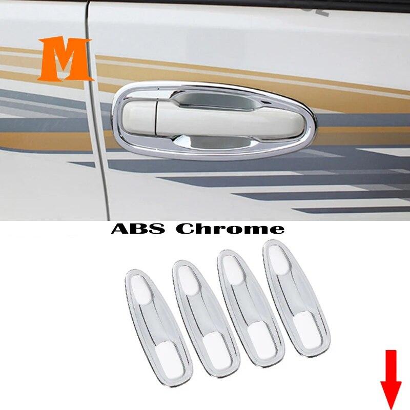 ABS дверная ручка автомобиля, вставка, наклейка, накладка, аксессуары для Toyota Land Cruiser Prado FJ150 150 2010 11 12 13 14 15 16 2017