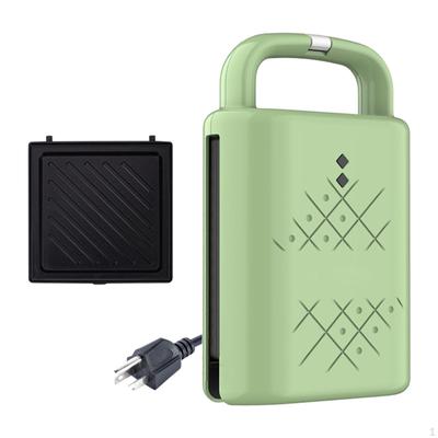 Электрическая вафельница с сыром и одной пластиной, легко моется, большая ручка, небольшой пресс