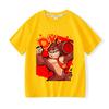 Donkey Kong Bananza 100% Cotton Children's T-shirt Cartoon Print Tees 2-12Y Cool Boys Girls Short Sleeve O-neck Kids Tops Summer